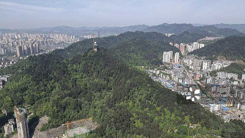 贵州省遵义市凤凰山国家森林公园风景图片素材