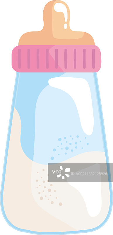 Bamilk瓶孤立图标图片素材