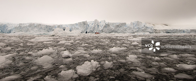 浮冰天堂湾南极洲半岛图片素材
