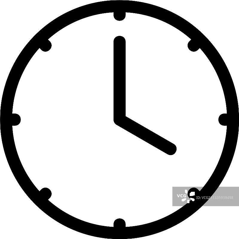 时间图标或标志孤立符号符号图片素材
