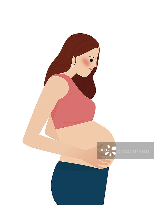 怀孕孕妇图片素材