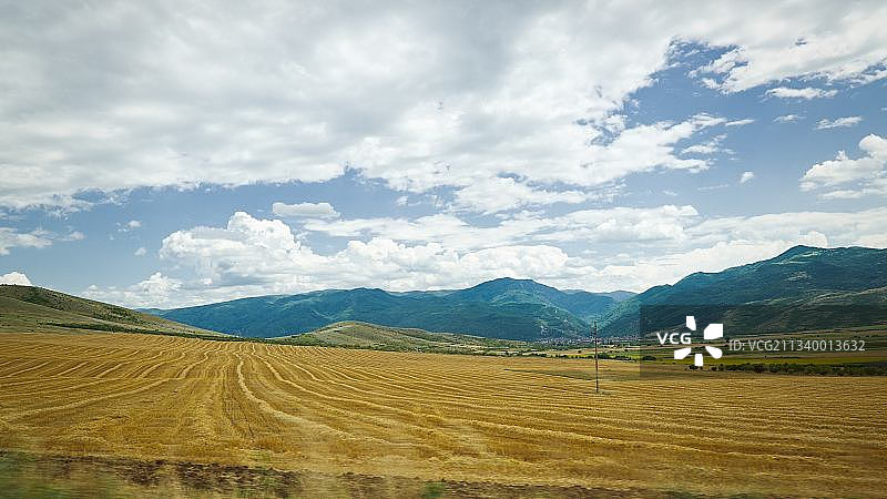 保加利亚，isperhovo，天空下的风景图片素材