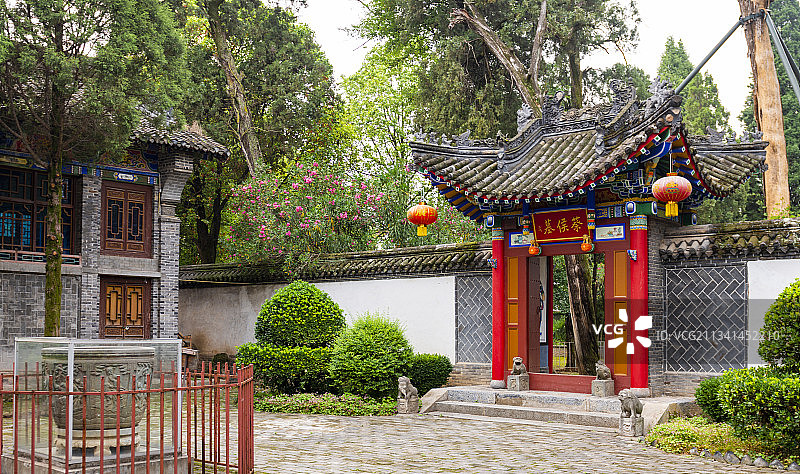 2013-05-24中国，陕西省，汉中市，洋县，蔡伦墓祠图片素材