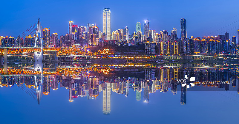 航拍重庆城市全景大画幅图片素材