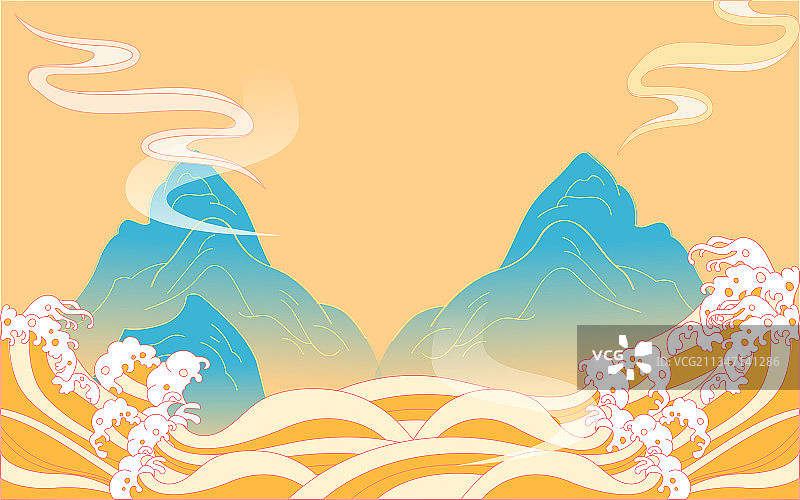立冬吃饺子插画冬至节气春节美食国潮风海报图片素材