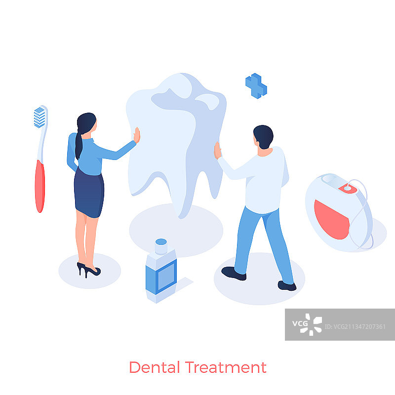 牙科治疗及预防口腔及图片素材