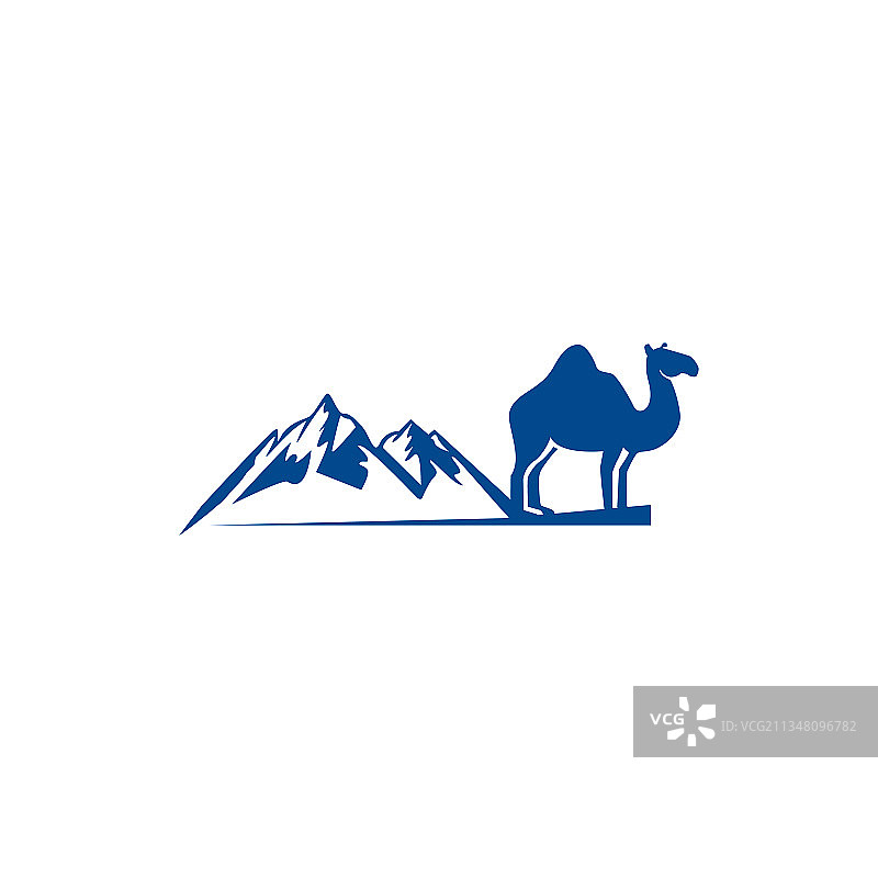 骆驼标志设计模板evintage Camel图片素材