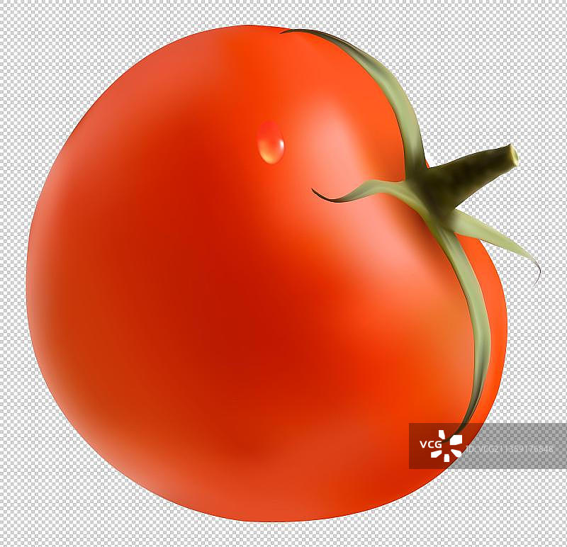 高清原创西红柿卡通元素图片素材