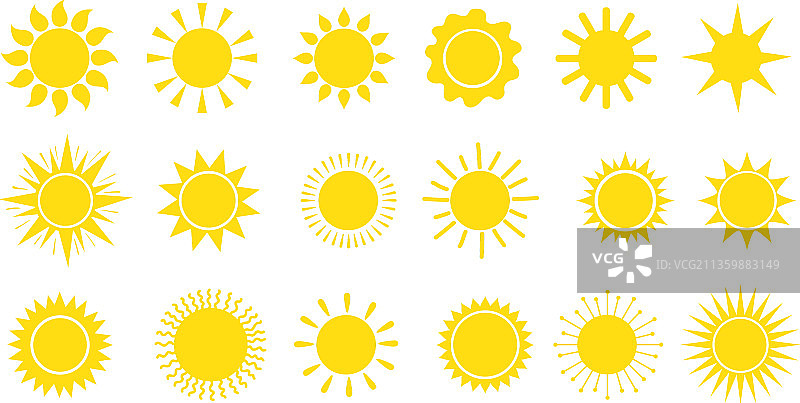 温暖的太阳标志太阳标志自然图片素材