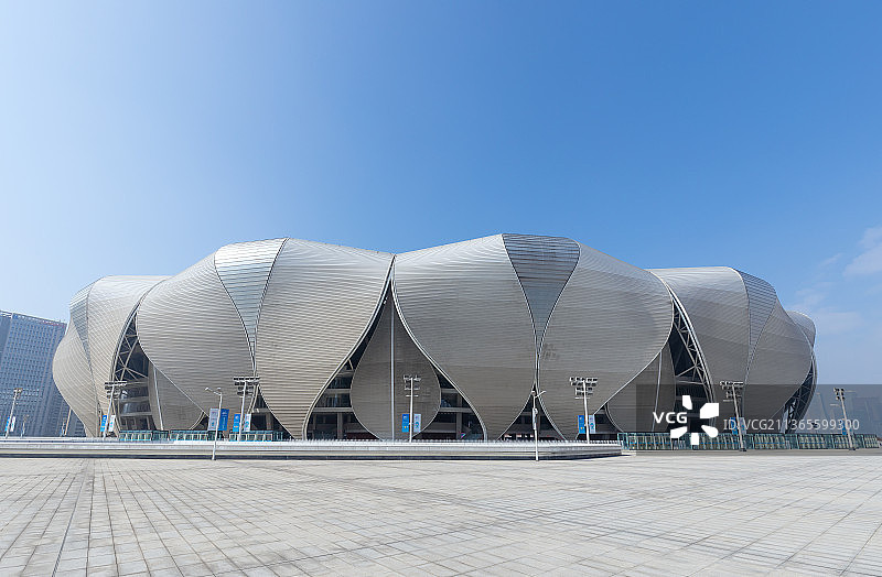 杭州亚运会主体育场-大莲花图片素材