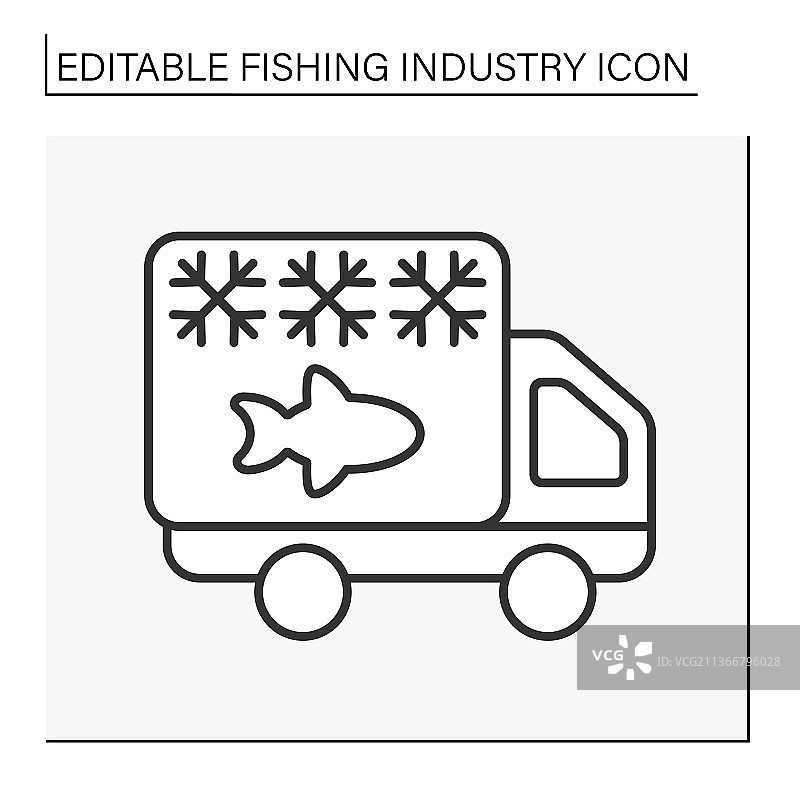 运输鱼线图标图片素材