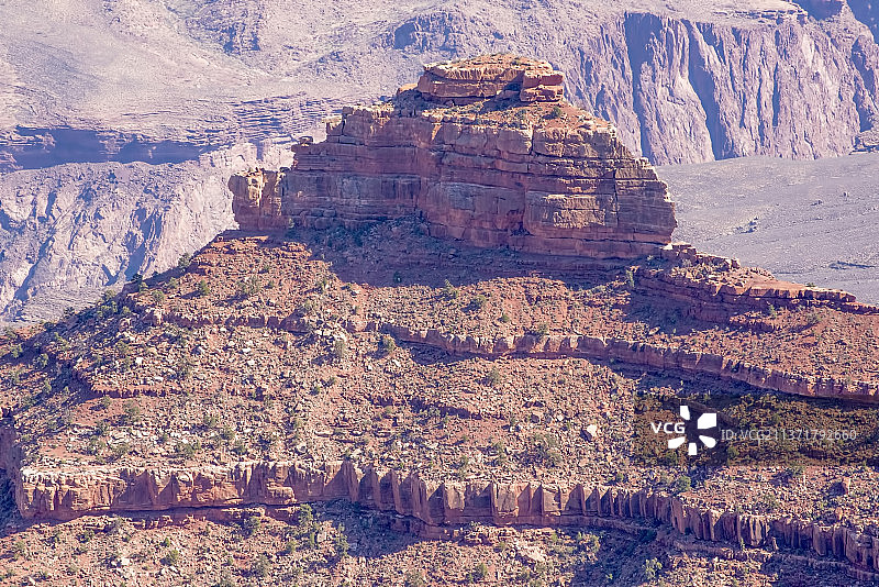 岩石的形成，大峡谷村，亚利桑那州，美国，美国图片素材