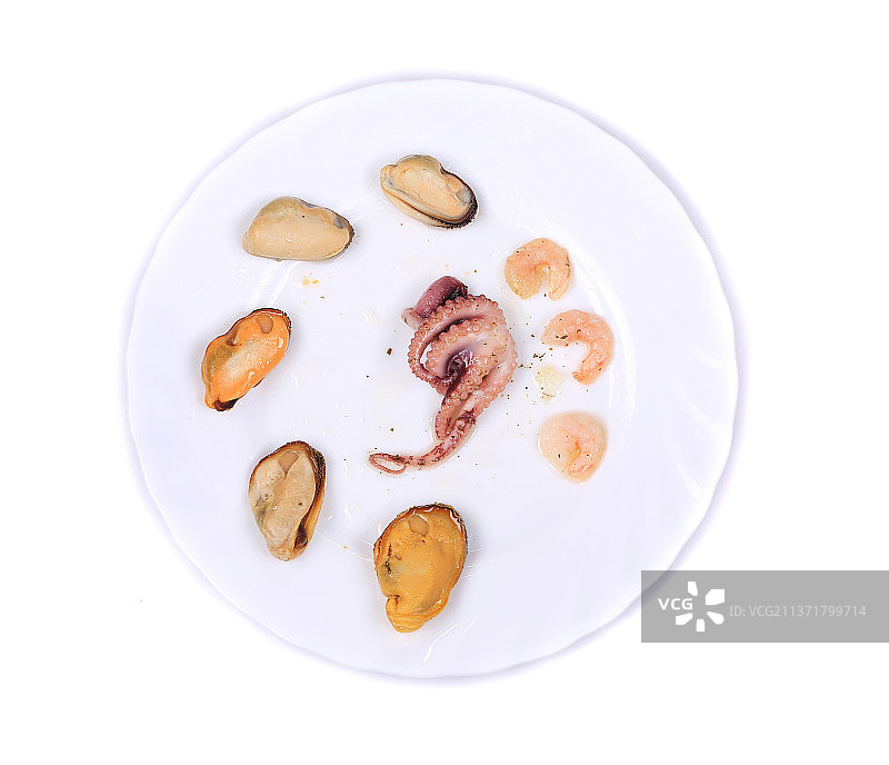 美味的海鲜盘，摩尔多瓦图片素材