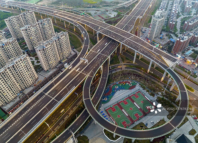 江苏淮安合理利用城市闲置空间建设体育公园图片素材