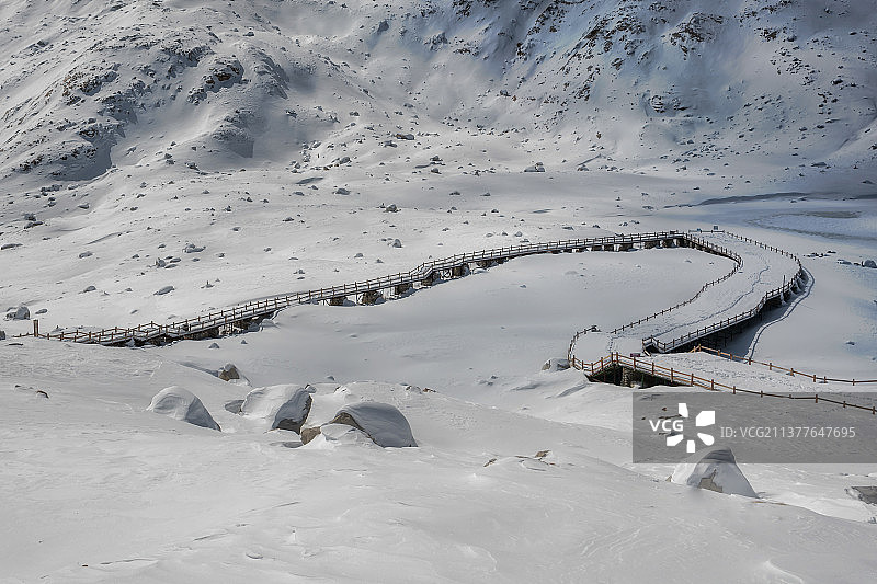 冰天雪地美丽童话世界旅游目的地壁纸风景图片素材
