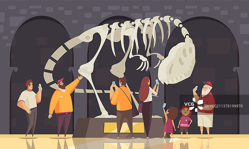 恐龙骨架博物馆组图图片素材