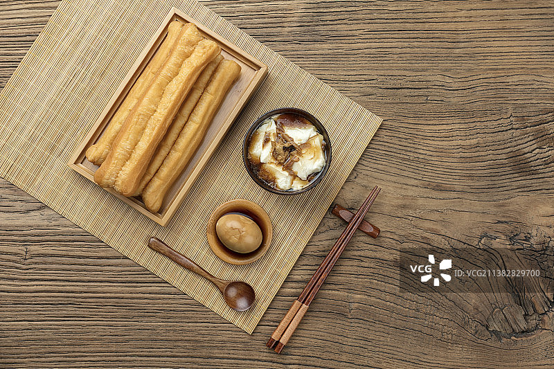 中式早餐静物图片素材