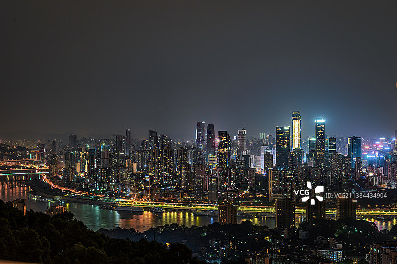 重庆都市夜景图片素材
