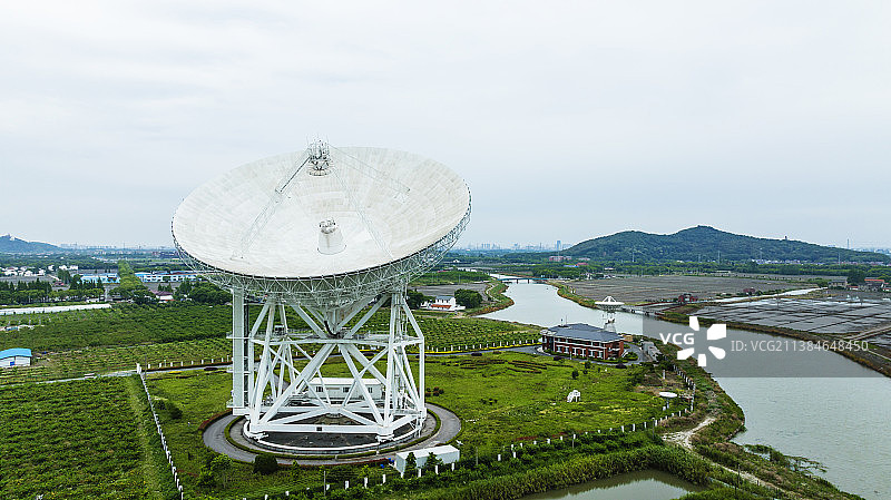 松江天马射电望远镜图片素材