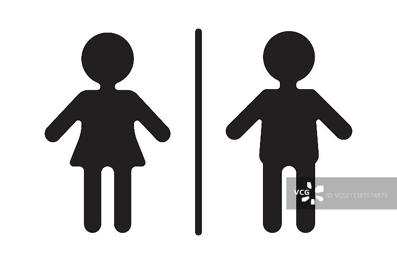 厕所标志厕所标志卫生间标志图片素材
