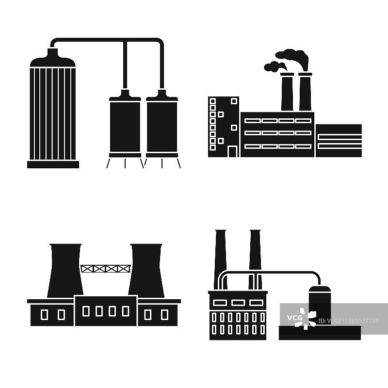 工厂和工业标识的图片素材