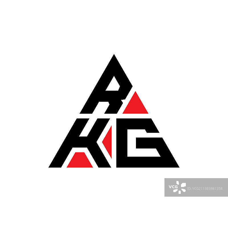 RKG三角形字母标志设计用三角形图片素材