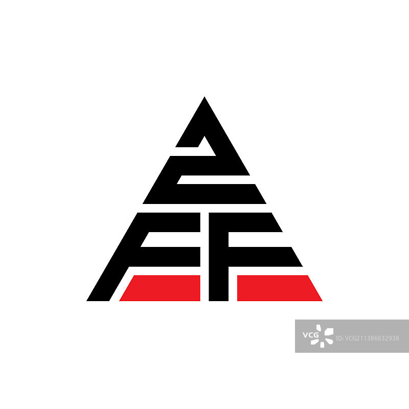 ZFF三角形字母标志设计用三角形图片素材