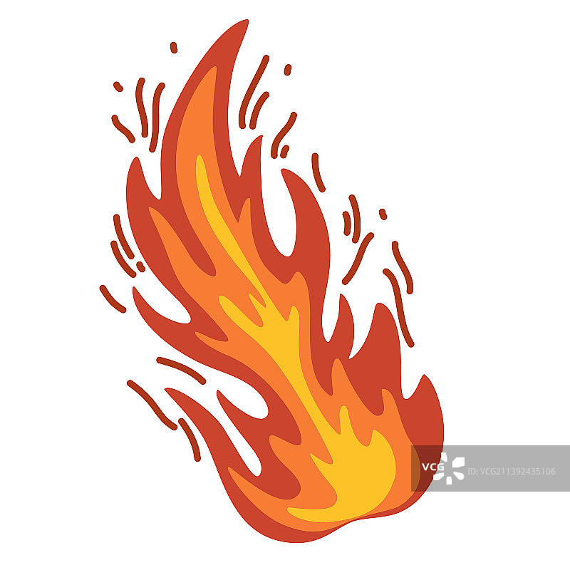 火焰熊熊火焰符号熊熊燃烧的火焰图标图片素材
