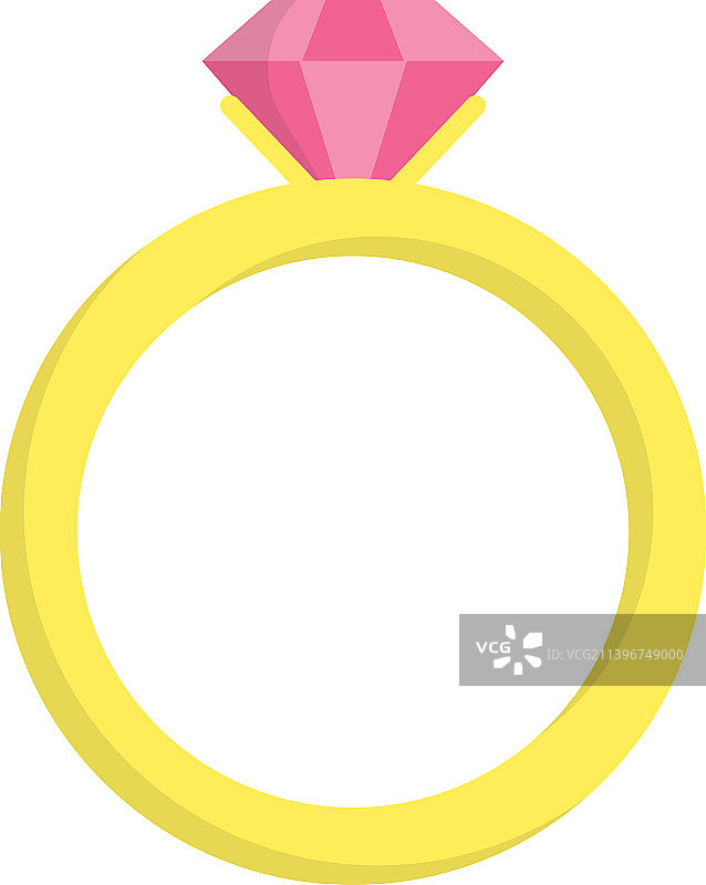 结婚戒指图标设计模板图片素材