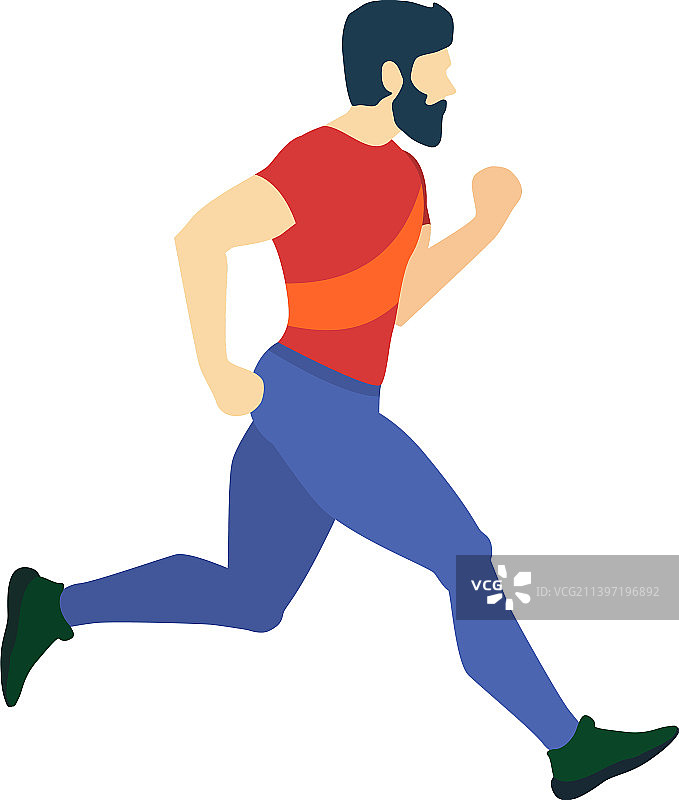 男子马拉松跑得快，训练速度快图片素材