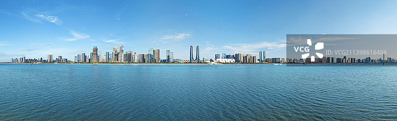 杭州奥体中心全景图片素材