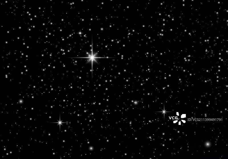夜空星空星光尘埃空间背景图片素材