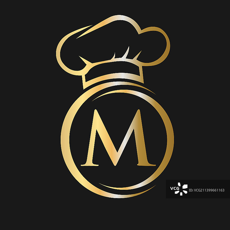首字母m餐厅标志模板图片素材