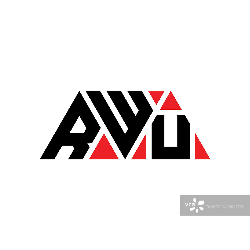 菱形字母logo设计用三角形图片素材