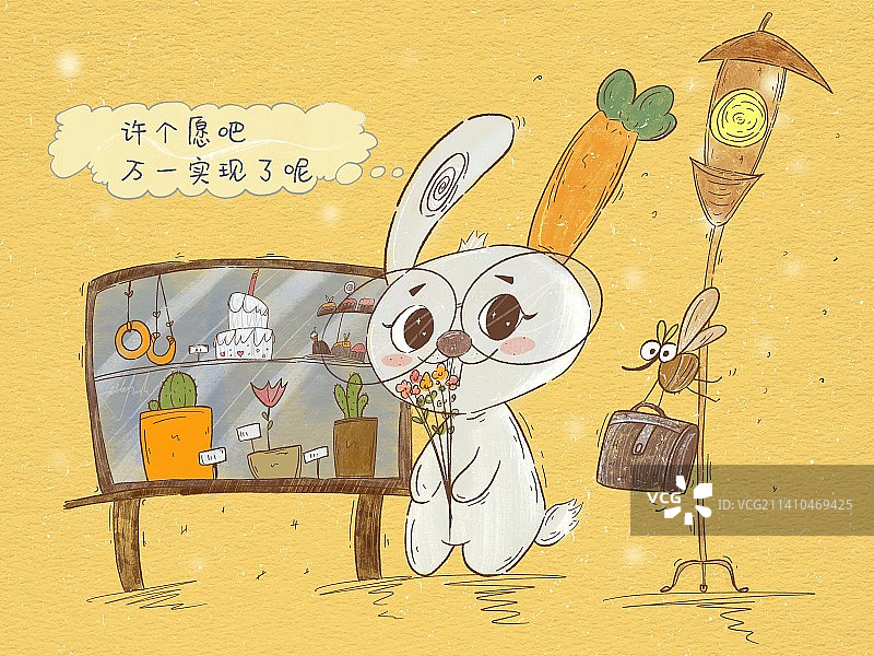 胡萝卜兔子图片素材