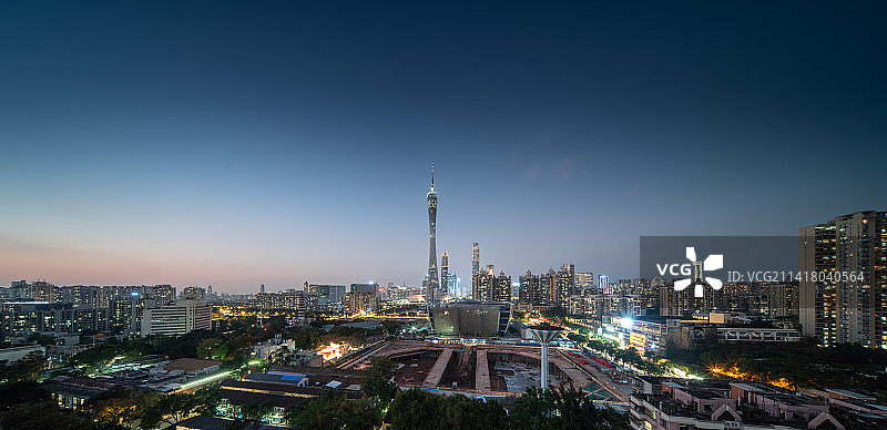 广州城市风景图片素材