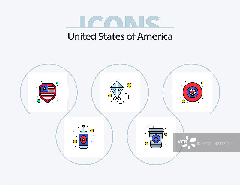 美国线填充图标包5图标设计轨道车图片素材