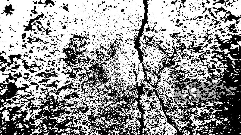 垃圾裂缝图案黑白混凝土纹理图片素材