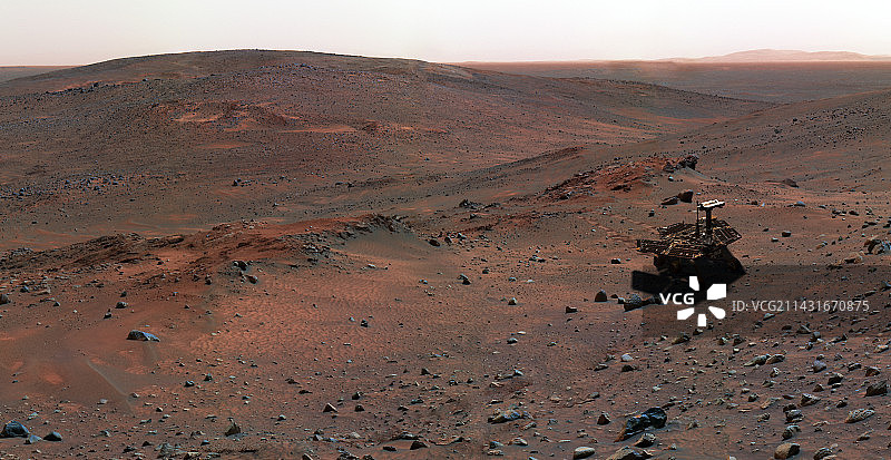勇气号火星探测器图片素材