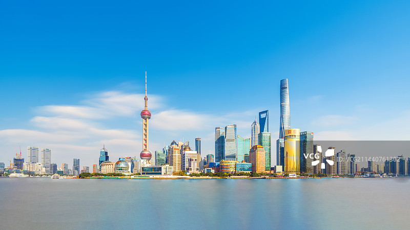 上海陆家嘴金融中心城市风光图片素材