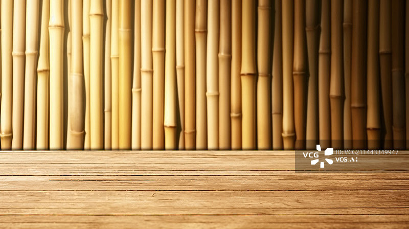 【AI数字艺术】竹子竹木的空间背景图片素材