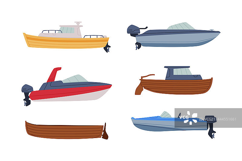摩托艇或快艇，如水上运动或游泳图片素材