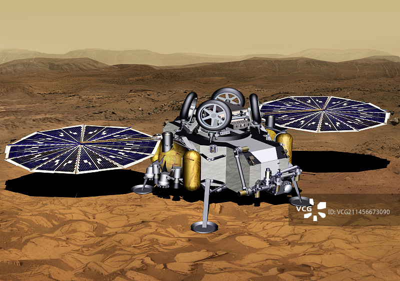 火星样本返回着陆器，插图图片素材