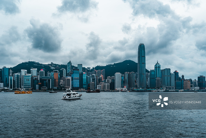香港维多利亚港风光图片素材