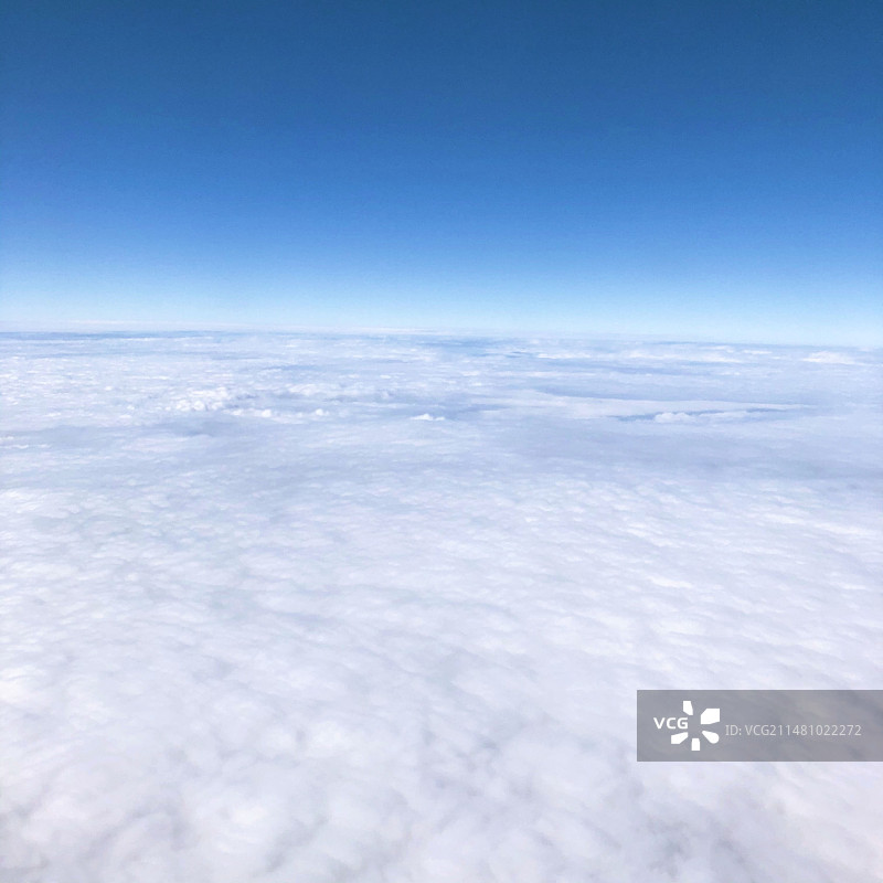 蔚蓝天空云层景观图片素材