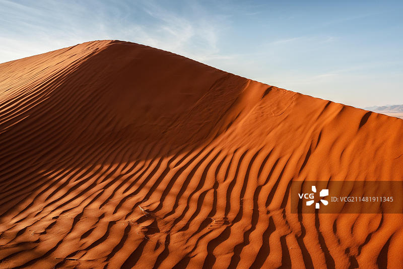 纳米比亚纳米布沙漠中的沙丘图片素材
