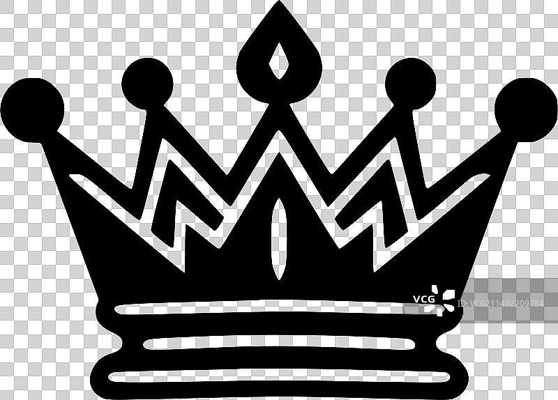 皇冠-高品质的标志-理想的t恤图片素材