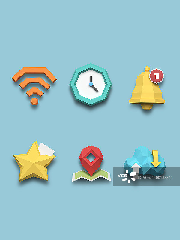 Lowpoly Icon015图片素材