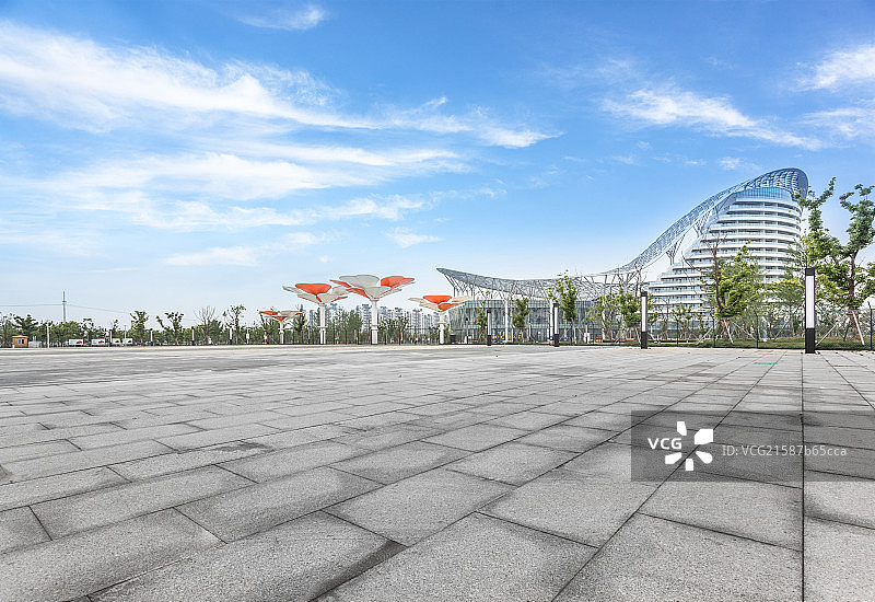 南京奥体中心背景路面图片素材