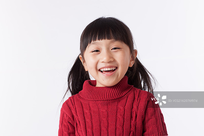 快乐的东方儿童图片素材